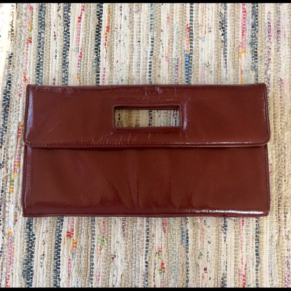 GAP Handbags - OS GAP Patent Clutch
